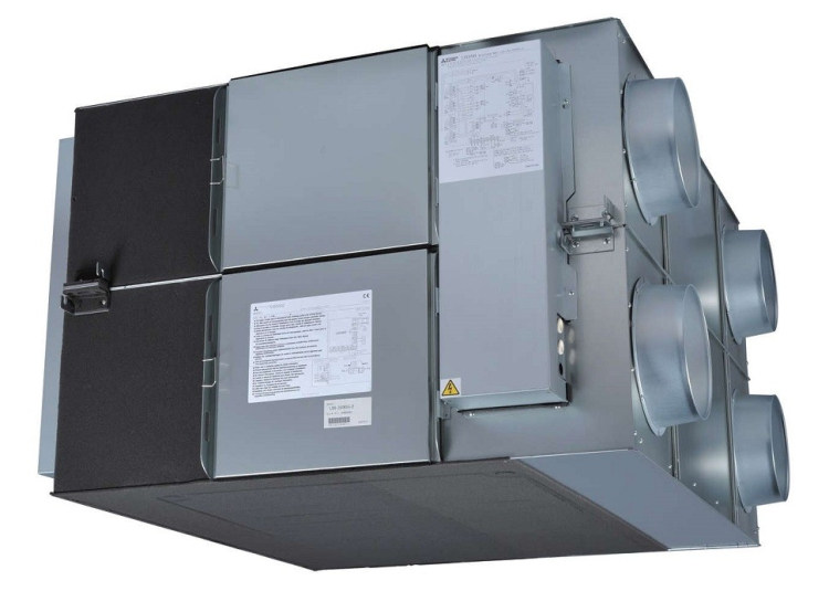 Приточно-вытяжная установка Mitsubishi Electric Lossnay LGH-200RVX-ER