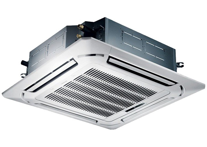 Кассетный кондиционер Dantex RK-48UHM3N / RK-48HM3NE-W